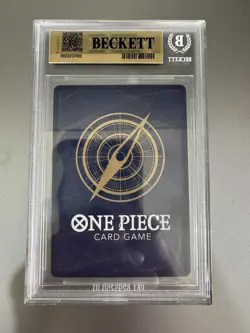 2025 ONE PIECE OP07-113 RORONOA ZORO ONE PIECE DAY DALLAS BGS 9.5 -New BGS Label - Image 2