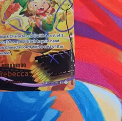 REBECCA - One Piece OP05-091 - SP Special Super Rare SR - Premium Booster Vol 2 - Image 3