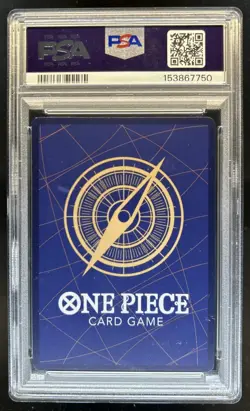 2026 One Piece Azure Sea's Seven Roronoa Zoro Rare Alt Art #OP14-015 PSA 10 - Image 2