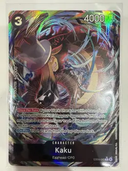 2026 One Piece Adventure on Kami's Island #EB04-043 Kaku (Alternate Art) - Image 1