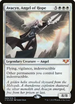 Avacyn, Angel of Hope - Foil From the Vault: Angels LP MTG - Image 1