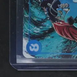 2026 ONE PIECE AZURE SEA'S SEVEN #OP14-049 JINBE ALTERNATE ART SR - Image 4