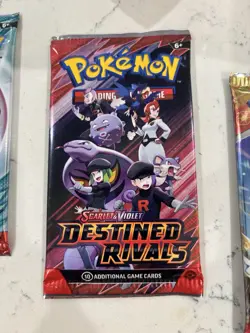 3 Pokemon Card Packs In Pokeball Destined Rivals Surging Sparks Journey Together - Image 4