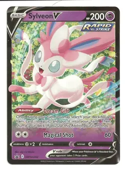 Sylveon V SWSH202 Black Star Promo | Sword & Shield Promo Cards | English - Image 1