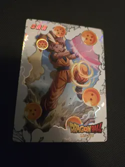 Pokemon Lopbunny Dragon Ball Z SAR Holo Character Card #SAR-009 Mengka - Image 1