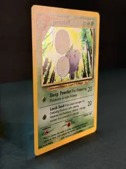 Jumpluff 7/111 Holo Rare Neo Genesis Pokemon Card Unlimited LP - SWIRL - Image 2