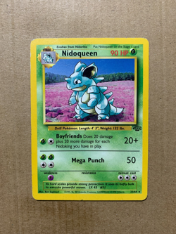 Nidoqueen 23/64 Jungle Set - Rare Pokemon Card - HP - Image 1
