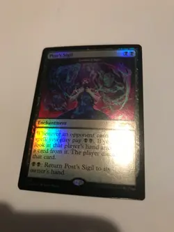Post's Sigil - Leshrac's Sigil (Post Malone) -Foil NM MTG Secret Lair, SLD 1188 - Image 1