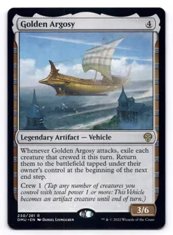 Golden Argosy NM Dominaria United 230/281 MTG Magic Regular - Image 1