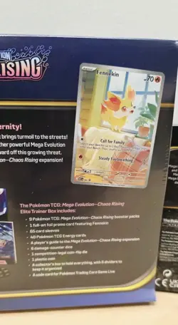 Pokemon Card Chaos Rising ETB X1 and X2 Booster Bundles - Image 4