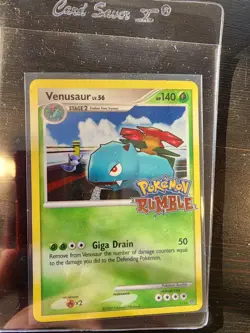 Venusaur 1/16 Rumble Holo Pokemon Card - Image 1