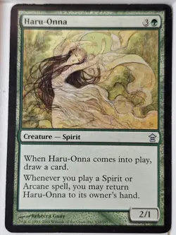 Haru-Onna - Saviors of Kamigawa - Magic the Gathering MTG Nice! - Image 1