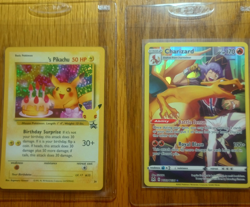 Pokemon Card Lot - Birthday Pikachu & Charizard (English) read description - Image 1