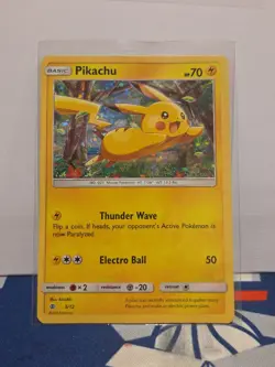 Pokemon Pikachu Card 2016 McDonald's Set 5/12 Holo Foil Promo - Image 1