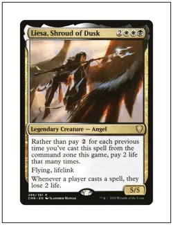 1x Liesa, Shroud of Dusk, Magic the Gathering MTG NM - Image 1