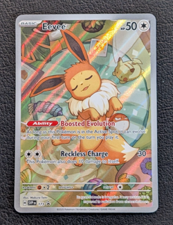 Pokemon Card TCG - Eevee SVP 173 Scarlet & Violet Black Star Promo Near Mint - Image 1