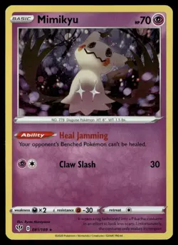 Mimikyu 081/189 Holo Promo Miscellaneous Cards & Products Cosmos Holo Near Mint - Image 1