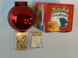 Vintage Pokemon Charizard Limited Edition 23k Gold Plated Trading Card Pokeball - Image 4