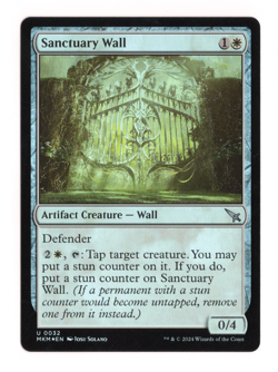 MTG-Sanctuary Wall-Murders at Karlov Manor-32-Near Mint-Foil - Image 1