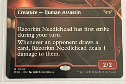 MTG Razorkin Needlehead - Borderless - Duskmourn - #347 - Image 3