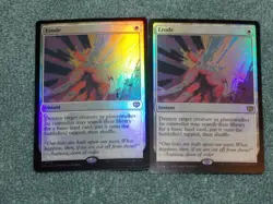 MTG FOIL Erode x2 Rare Secrets of Strixhaven NM Low S&H - Image 1