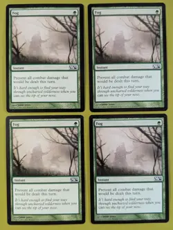 Fog x4 Magic 2012 M12 4x Playset Magic the Gathering MTG - Image 1