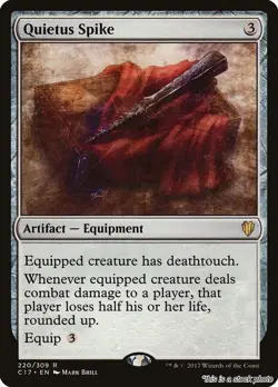 MTG Quietus Spike 220 Commander 2017 NM Magic - Image 1