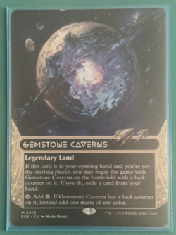 MTG Gemstone Caverns - Edge of Eternities: Stellar Sights EOS - NM Pack Fresh - Image 1