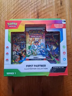 Pokemon TCG First Partner Illustration Collection Series 1 New Factory Sealed - Image 1