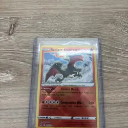 Radiant Charizard 020/159 Crown Zenith Radiant Rare Holo Pokemon Card 2023 - Image 3