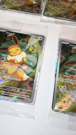 Pokemon Eevee 173/SVP Promo SEALED Lot of 7 Scarlet & Violet Holo - Image 2