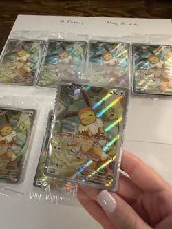 Pokemon Eevee 173/SVP Promo SEALED Lot of 7 Scarlet & Violet Holo - Image 3