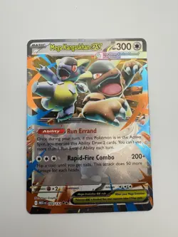Mega Kangaskhan Ex 104/132 Ultra Rare Pokemon Card Near Mint - Image 1