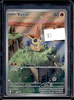 2023-25 Pokemon SV Black Star Promos Victini #208 - Image 1