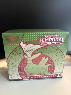 ✨ Pokemon Temporal Forces Elite Trainer Box ETB Iron Leaves ex New Sealed - Image 1
