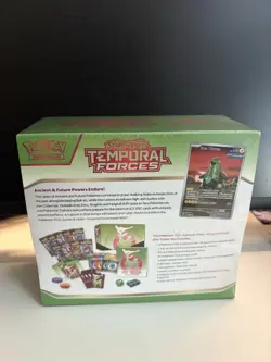 ✨ Pokemon Temporal Forces Elite Trainer Box ETB Iron Leaves ex New Sealed - Image 2