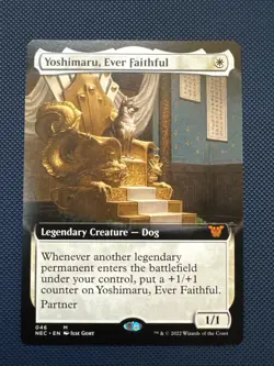 MTG Yoshimaru, Ever Faithful - Commander: Kamigawa: Neon Dynasty (NEC) NM - Image 1