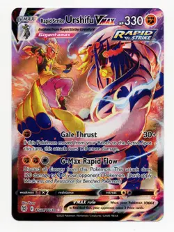 Rapid Strike Urshifu VMAX - Brilliant Stars TG21/TG30 - Ultra Rare - NM Pokemon - Image 1