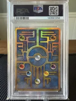 Pokemon 1999 Ancient Mew I Holo Rare - Movie Promo Card - Nintendo Error PSA 9 - Image 2