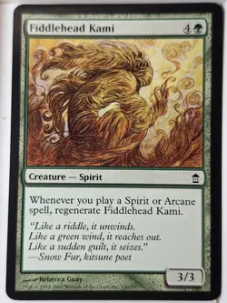 Fiddlehead Kami - Saviors of Kamigawa - Magic the Gathering MTG Nice! - Image 1