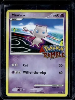2009 Pokemon Pokemon Rumble Mew #10/16 - Image 1