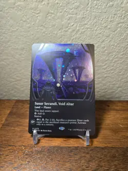 Susur Secundi, Void Altar (Borderless) (Galaxy Foil) MTG Edge of Eternities Foil - Image 1
