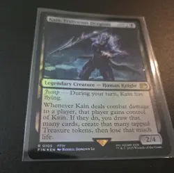 Kain, Traitorous Dragoon Foil - FIN 0105 NM - MTG Magic - Image 2