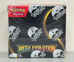 2025 Pokemon Mega Evolution Factory Sealed Booster Box - Image 1