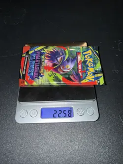 (VERY HEAVY)🔥 22.58 G Pokemon TCG Phantasmal Flames Booster Pack Factory Sealed - Image 1