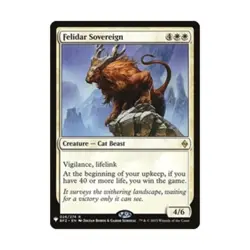 WOTC MtG The List Felidar Sovereign (R) NM - Image 1
