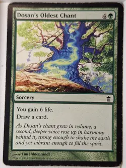 Dosan's Oldest Chant - Saviors of Kamigawa - Magic the Gathering MTG Nice! - Image 1