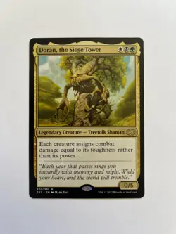 Doran, the Siege Tower NM 201 Double Masters 2022 Regular MTG - Image 1