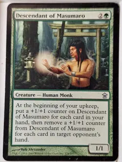 Descendant of Masumaro - Saviors of Kamigawa - Magic the Gathering MTG Nice! - Image 1