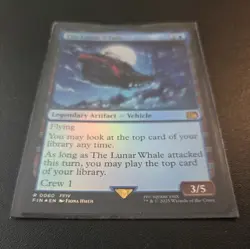 The Lunar Whale Foil - FIN 0060 NM - MTG Magic - Image 2